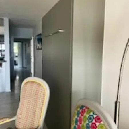 Appartement d'une chambre a La Baule Escoublac a 10 m de la plage avec vue sur la mer balcon amenage et wifi